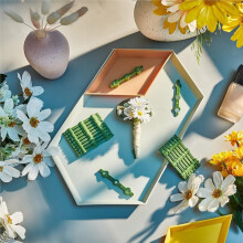 20 Paires D'Aimants pour Boutonnières Florales, Petites Épingles à Corsage, Broches, Tiges de Fleurs