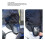 Waterproof Motorcycle Leg Bag with Headphone Jack, Adjustable Shoulder Strap and Double Zipper Compartment 5