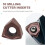 10PCS WNMU080608EN- Carbide Inserts Double Sided Hexagonal Fast Feed WNMU 080608 Milling Cutter Inserts Roughing Tools 3