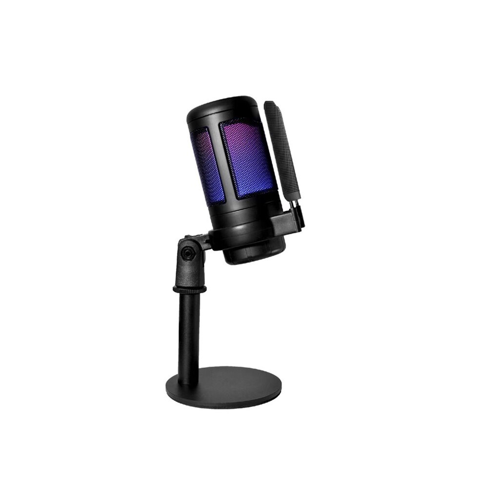 Rgb Gaming Microphone Professional Dynamic Mic For Studio Broadcast Voice Computer Gamer Livestreaming Mic 4713344566892