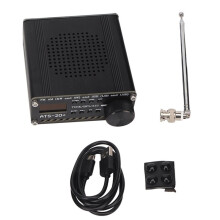 Récepteur Radio ATS 20+ Haute Sensibilité, Portable, Bande Mondiale, Radio Numérique à Bande Complète