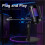 RGB Gaming Microfoon Professionele Dynamische Microfoon voor Studio- en Broadcast-Spraak, Computergamer, Livestreaming Microfoon 3