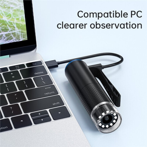 50X-1000X WiFi Digital Electronic Microscope Portable 200W Pixel Typc-C Charging LED Adjustable for Android IOS PC 2