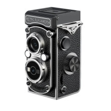 Vintage Digital Camera with Flash Dual Lens 5MP 1080P FHD Video Vlogging Portable Retro Camera Night Vision A