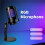 RGB Gaming Microfoon Professionele Dynamische Microfoon voor Studio- en Broadcast-Spraak, Computergamer, Livestreaming Microfoon 4