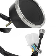 Motorcycle Speedometer Replacement Accessory with Oil Gauge and Display Screen Portable Motorcycle Display Odometer