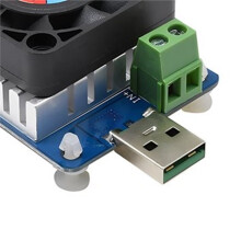 Testeur de Capacité de Batterie Numérique FX35 5A 35W, Charge Électronique à Courant Constant, Testeur de Puissance USB, Résistances Réglables