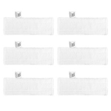 6 Pcs Microfiber Mop Cloth Pad for EasyFix SC 2, SC 3, SC 4, SC 5 Steam Cleaner Durable Replacement Accessories