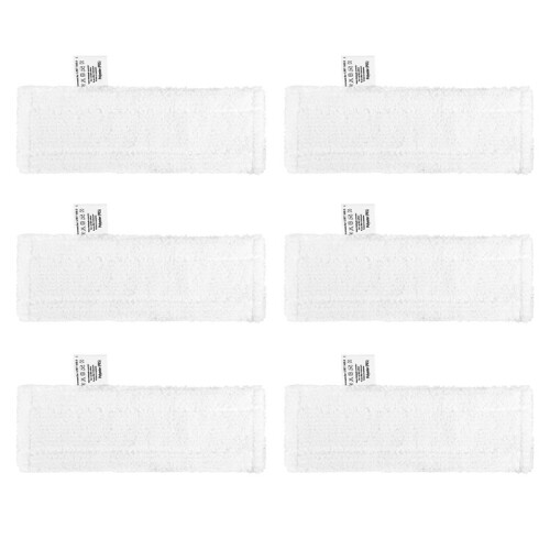 6 Pcs Microfiber Mop Cloth Pad for  EasyFix SC 2, SC 3, SC 4, SC 5 Steam Cleaner Durable Replacement Accessories