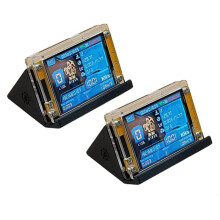 Verbesserter Hochleistungs-Krypto-Miner NerdMiner+ mit 1000 KH/S, Standfuß, 2,8-Zoll--Display, Bitcoin-Krypto-Solo-Miner für Zuhause