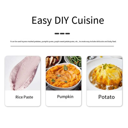 Pressed Potato Masher Maker Kitchen Needs Tools Best for Kitchen Fruit Vegetable Kitchen Tools Potato Ricer Masher 1