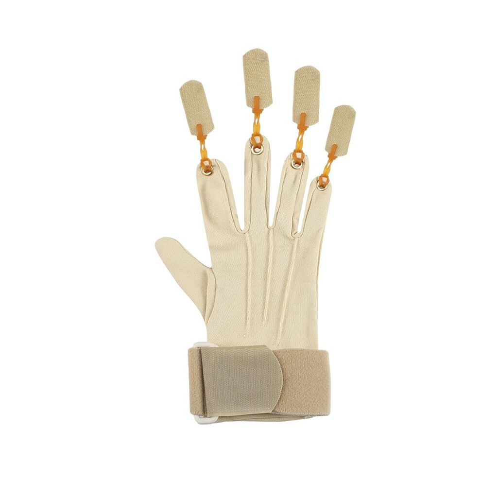 Deluxe Traction Exercise Glove Finger Flexion Exercise Glove for Handed Rehabilitation Increasing Strength Right
