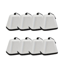 8pcs Outdoor Faucet Cover Winter Anti Freeze Protection Easy Install No Tools Foam Insulation Outdoor Spigot Frost Cover