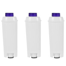 3 Paquets de Filtre à Eau pour Machine à Café pour Cartouche Filtrante de Remplacement DLSC002 avec Charbon Actif