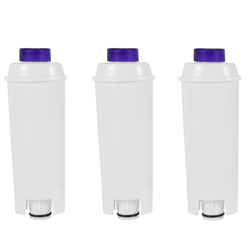 3 Packs Coffee Machine Water Filter for  DLSC002 Replacement Filter Cartridge with Activated Carbon
