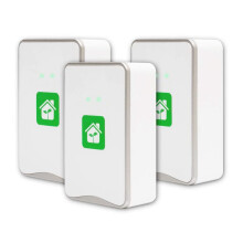 Negative Ion Generator Pluggable Air Purifier with Highest Output - to 32 Million Negative Ions/Sec, 3 Pack US Plug
