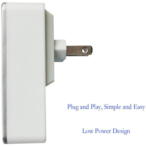Negative Ion Generator Pluggable Air Purifier with Highest Output -  to 32 Million Negative Ions/Sec, 3 Pack US Plug 1