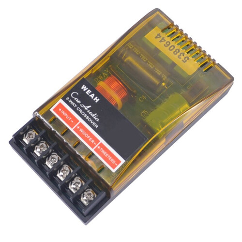 Adjustable Multi Speaker Audio Frequency Divider Board Highs and Lows 2 Way Crossover Filters for Home Amplifiers