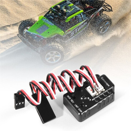 Automatic Stability Control Transmitter Gyroscope for RC Drift Racing Car Professional RC Gyro Integrated Compact 2
