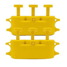 Ensemble de 2 Appareils de Renforcement des Doigts pour Piano, Outil Portable et Silencieux pour L'Exercice des Doigts et la Prise en Main