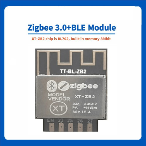 Zigbee 3.0+BLE 5.0 Transparent Transmission XT-ZB2 BL702 Series Low-Power High-Performance Module 1
