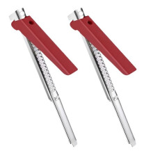 Adjustable Stainless Steel Cap Opener, AntiSlip Kitchen Jar Bottle Opener Tool, Labor-Saving Lid Gripper for Tight Lids