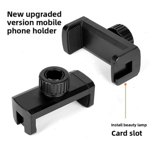 Suporte para Celular com Pedestal de Microfone, Suporte de Celular Resistente com Braço Flexível de 360 para Pedestal de Microfone, Estante de 2