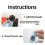 Automatic Bean Art Pen 2.6mm Profesional DIY Tool for Bean Assembly Plastic Glue Drop  Accessory 2