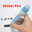 Automatic Bean Art Pen 2.6mm Profesional DIY Tool for Bean Assembly Plastic Glue Drop  Accessory 1