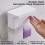 600ml Automatic Foam Soap Dispenser Double- Touchless Rechargeable 3-Level Adjustable Induction Sensor for Kitchen 7
