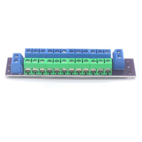 1 Units Double-Layer Power Distribution Board 2 Inputs 2 X 13 Outputs for  AC Voltage PCB007 for Model Railway Trains 2