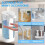 500ML Touchless Transparent Bottle IPX5 Waterproof USB Rechargeable Infrared Automatic Sensor Liquid Soap Dispenser 6
