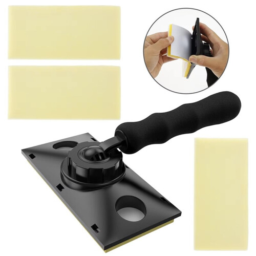 Quick Paint Edger Tool with 3 Replacement Pads for Efficient Wall Painting Hand Tool for Wall Painting 2