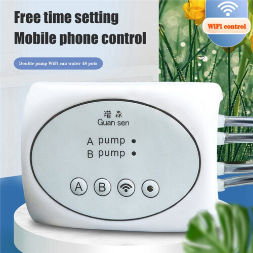 WiFi Garden Irrigation Controller Plant Automatic Drip Irrigation System Kit Mobile Phone Control Watering Timer Device 2
