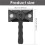Quick Paint Edger Tool with 3 Replacement Pads for Efficient Wall Painting Hand Tool for Wall Painting 7