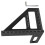 Carpenter Square Woodworking Square Protractor Miter Triangle Ruler 3D Multi Angle 45/90 Degree Layout Measuring Ruler 3