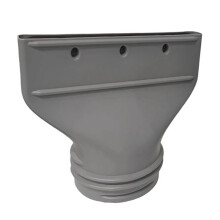 Portable Air Conditioner Window Exhaust Duct Pipe Hose Interface Connector Flat Nozzle Versatile Flat Hose Adapter