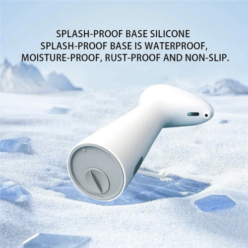Automatic Sensor Hand Soap Dispenser,  Wash Handpiece, White, High Quality ABS, Waterproof for Bathroom 2