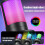USB Gaming Microphone with Light-Touch Mute, Condenser Mic with Cantilever Bracket for PC, Laptop Streaming 6
