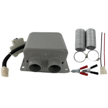 2 Hole Car Heater  12V Windshield Defroster Kit Warmer Defogger for Truck Vehicle Taxi Winter Low Noise