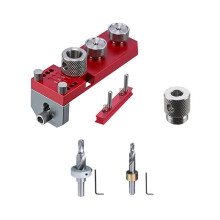 Aluminium Profielboorgeleider met Toegangsgatboormal en M6/M8 Trapboren voor 20, 30 en 40 Serie Extrusieprofielen