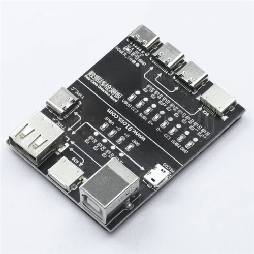 T5 Multi-Function Cable Testing Module Data Cable Tester with Anomaly Detection & Rapid Diagnosis for USB/Type-C/Lightn 2