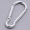 Aluminum Key Pendant Carabiner Hook Schaekel New 2