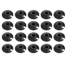 20Pcs Trekking Pole Mud Pad Hiking Accessories Ski Pole Basket Trekking Poles Anti-Skid Basket Walking Pole