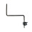 Drum Set Expansion Support Stand for Cowbell, Drum Kit Sampler Machine, Small Percussion Instrument Support Rod 1