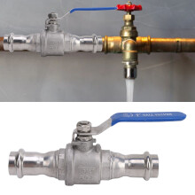 Q11F 1000psi 304SS 3/4 de pulgada Válvula de Bola DN20 Plateada
