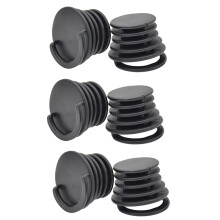Tappo di Ritenuta 'Acqua Trapezoidale per Kayak In PVC con Maniglia Tappo di Scarico Valvola di Scarico Accessori Nautici