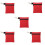 Borse da  Borse da  Borse da Cintura Accessori Borse Rosso 1