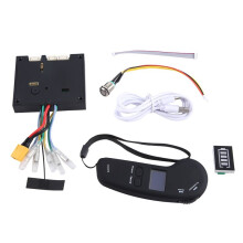 Dual Drive Electric Skateboard Hub Motor Kit ESC och Remote Electric Skateboard Longboard Control Board (Kontroll A)