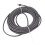 Mini câble Ethernet 49ft/15m, étanche, gris 7